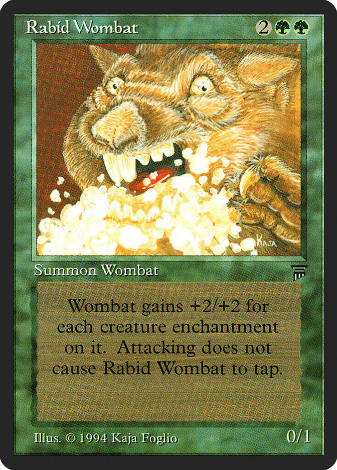 Rabid Wombat [Legends] | L.A. Mood Comics and Games