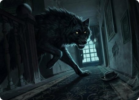 Primal Adversary Art Card [Innistrad: Midnight Hunt Art Series] | L.A. Mood Comics and Games