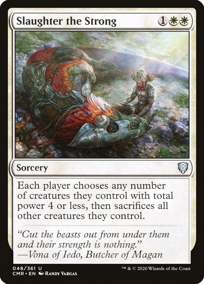 Slaughter the Strong [Commander Legends] | L.A. Mood Comics and Games