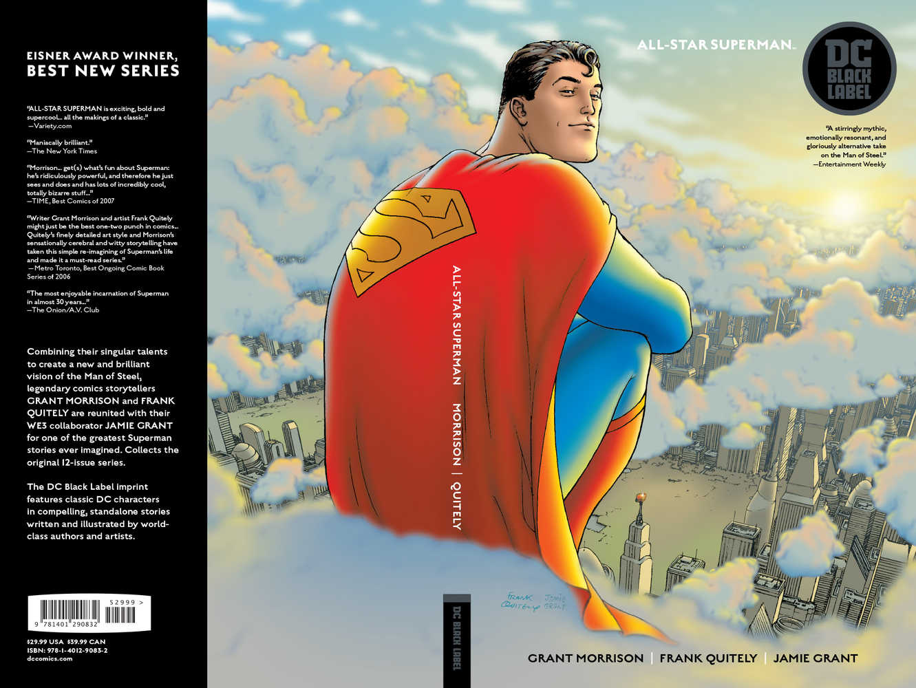 All Star Superman TPB Black Label | L.A. Mood Comics and Games