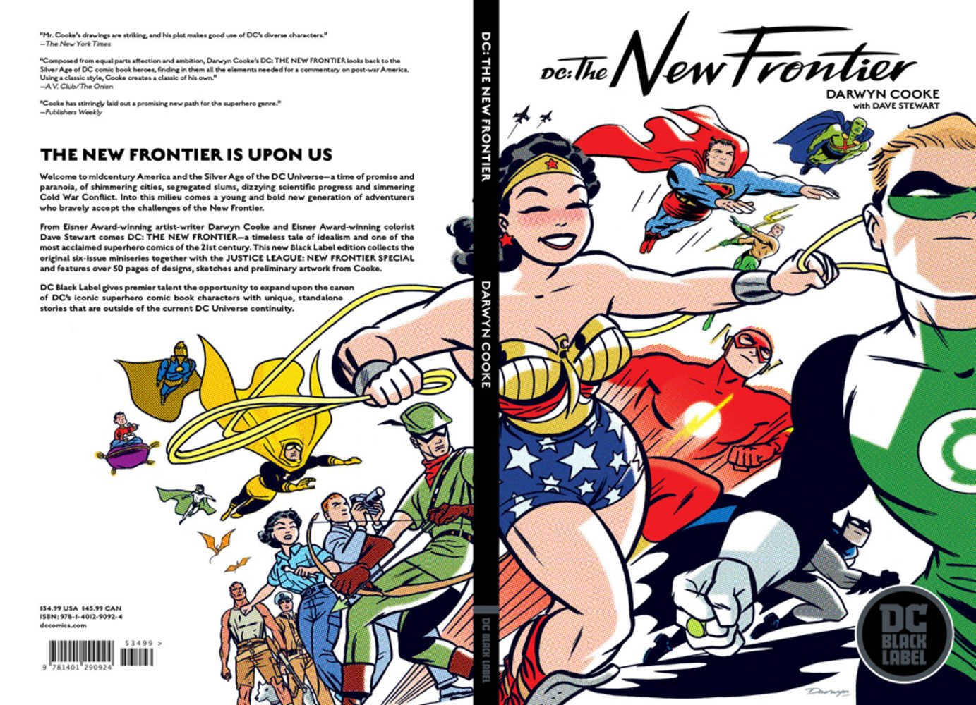 DC The New Frontier TPB New Edition Black Label | L.A. Mood Comics and Games