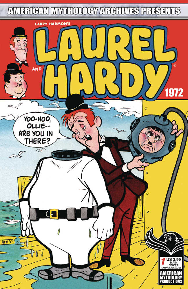 Am Archives Laurel And Hardy 1972 #1 Cover A Classic | L.A. Mood Comics and Games