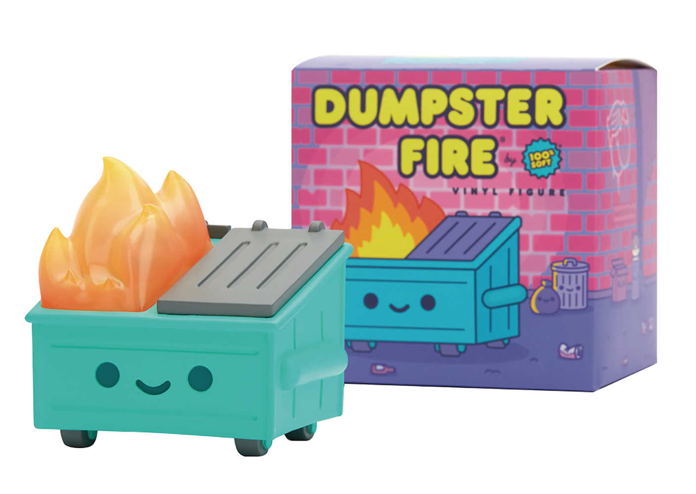 Dumpster Fire Vinyl Figure | L.A. Mood Comics and Games