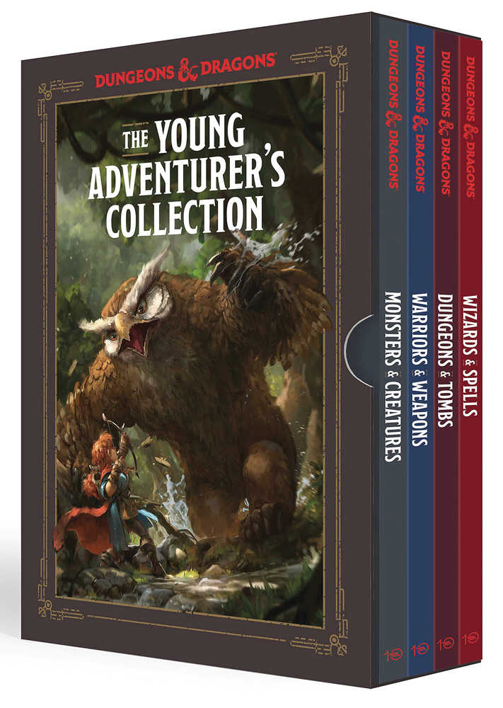 Young Adventurers Collector's Dungeons & Dragons  4 Book Box Set | L.A. Mood Comics and Games