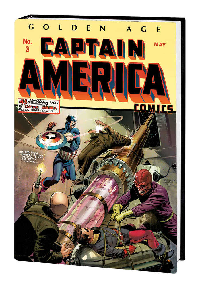 Golden Age Captain America Omnibus Hardcover Volume 01 New Printing | L.A. Mood Comics and Games