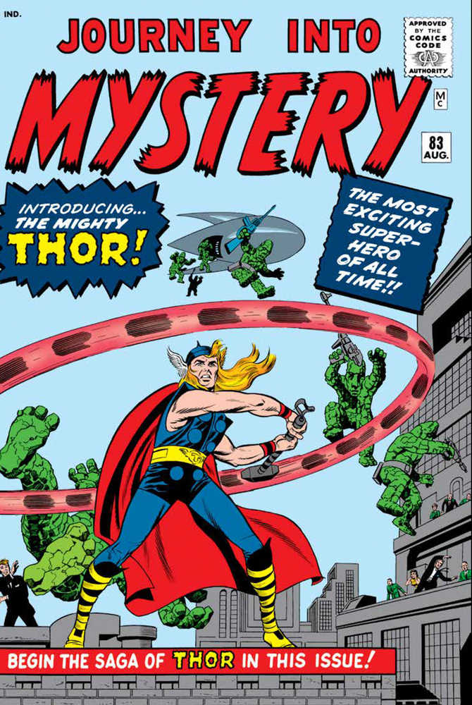 Mighty Thor Omnibus Hardcover Volume 01 Kirby Direct Market Variant New Printing | L.A. Mood Comics and Games