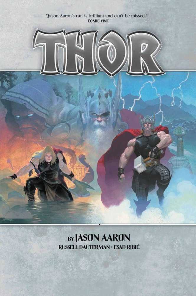 Thor By Jason Aaron Omnibus Hardcover Volume 01 Ribic Cover | L.A. Mood Comics and Games