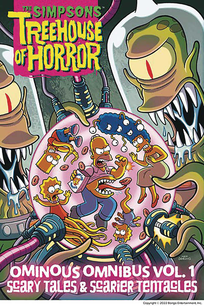 Simpsons Treehouse Of Horror Ominous Omnibus Volume 01 | L.A. Mood Comics and Games