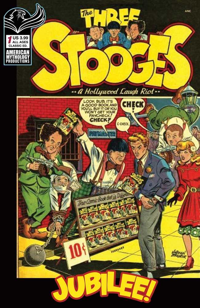 Am Archives Three Stooges #1 1949 Jubilee Cover A | L.A. Mood Comics and Games