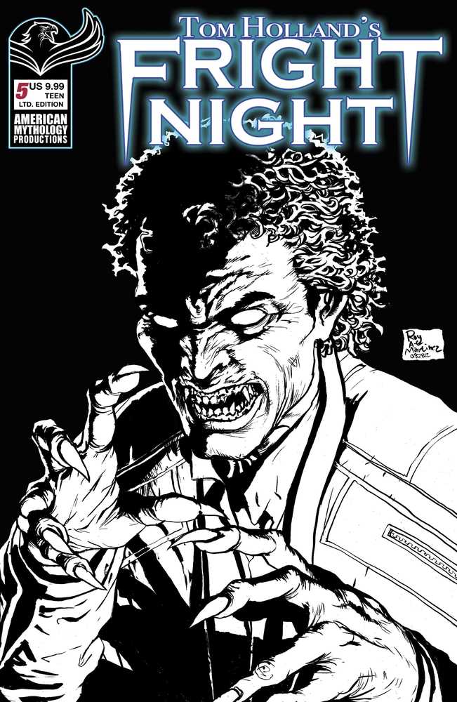 Tom Hollands Fright Night #5 Cover D Virgin Black & White | L.A. Mood Comics and Games