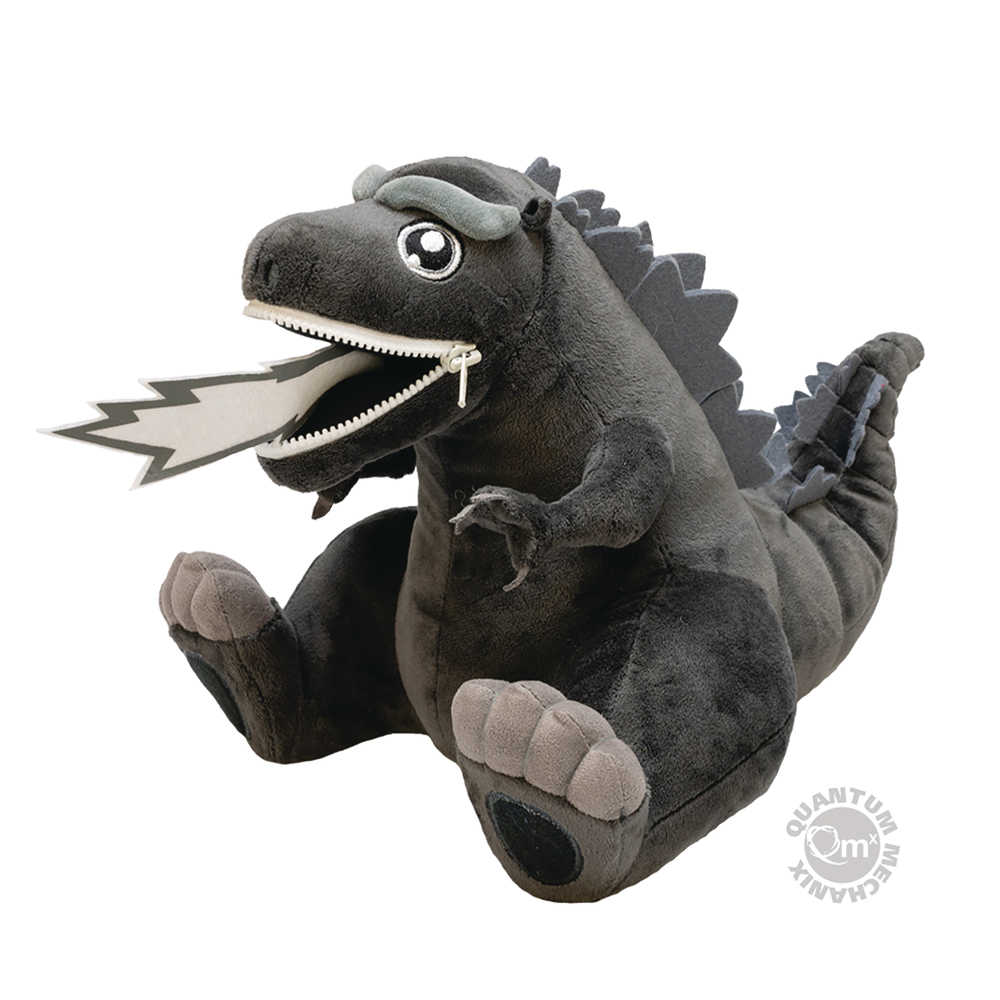 Godzilla Black And White Previews Exclusive Zippermouth Plush | L.A. Mood Comics and Games
