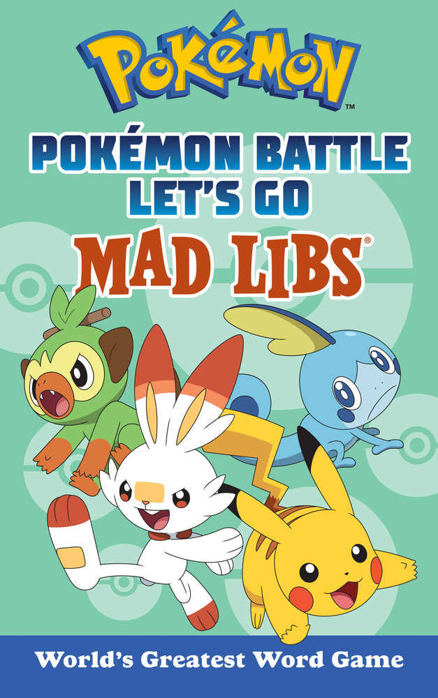Pokémon Battle Let's Go Mad Libs | L.A. Mood Comics and Games