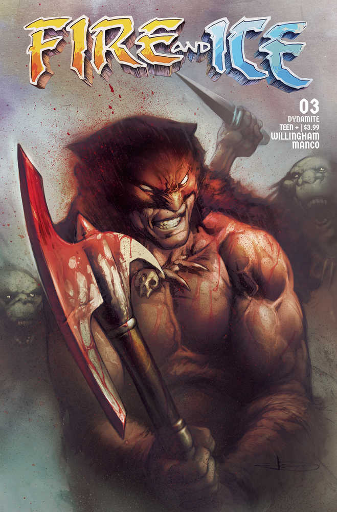 Fire And Ice #3 Cover B Manco | L.A. Mood Comics and Games
