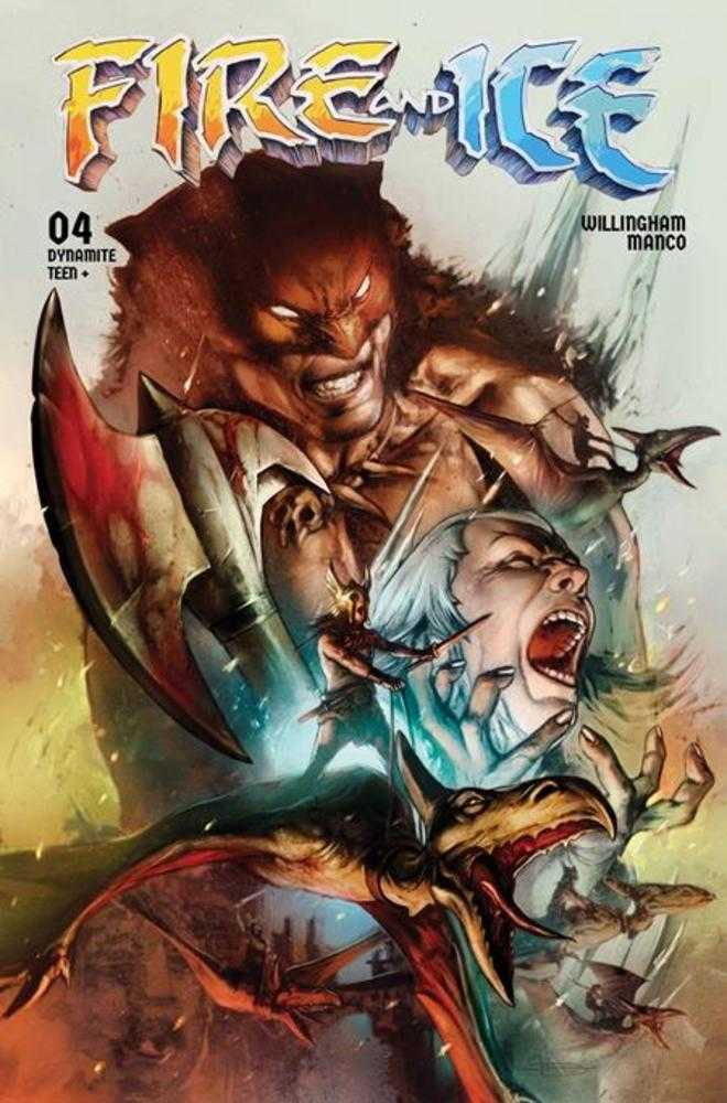 Fire And Ice #4 Cover B Leonardo Manco Variant | L.A. Mood Comics and Games