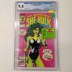 The Sensational She-Hulk #1 CGC 9.4 | L.A. Mood Comics and Games