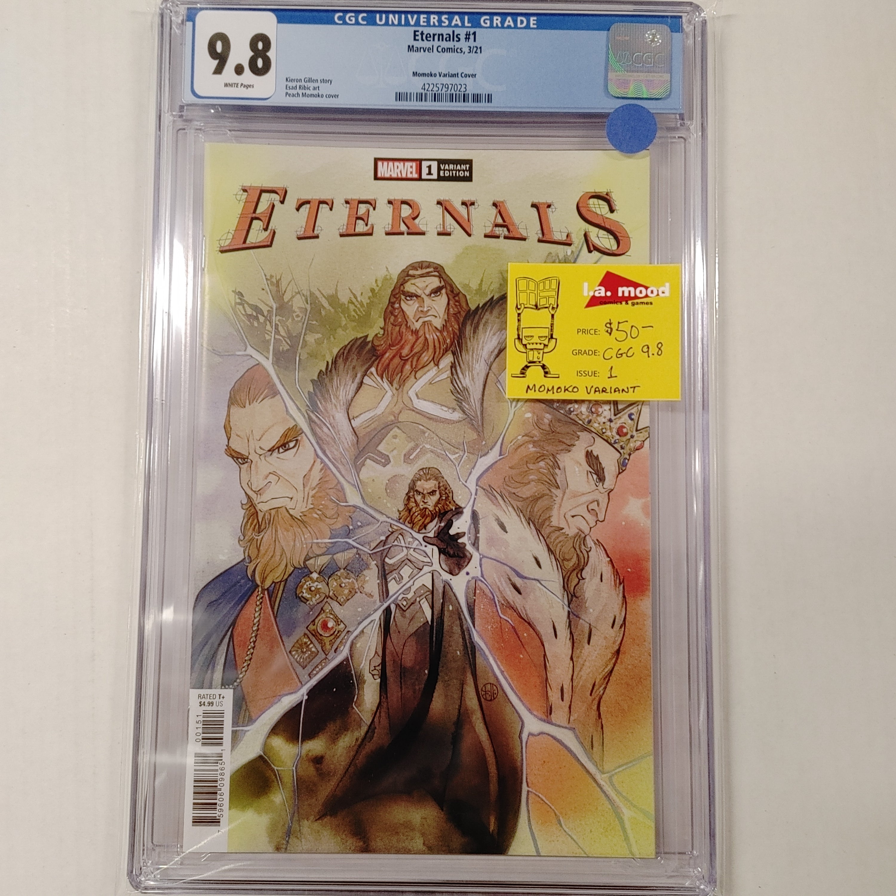 Eternals #1 CGC 9.8 | L.A. Mood Comics and Games