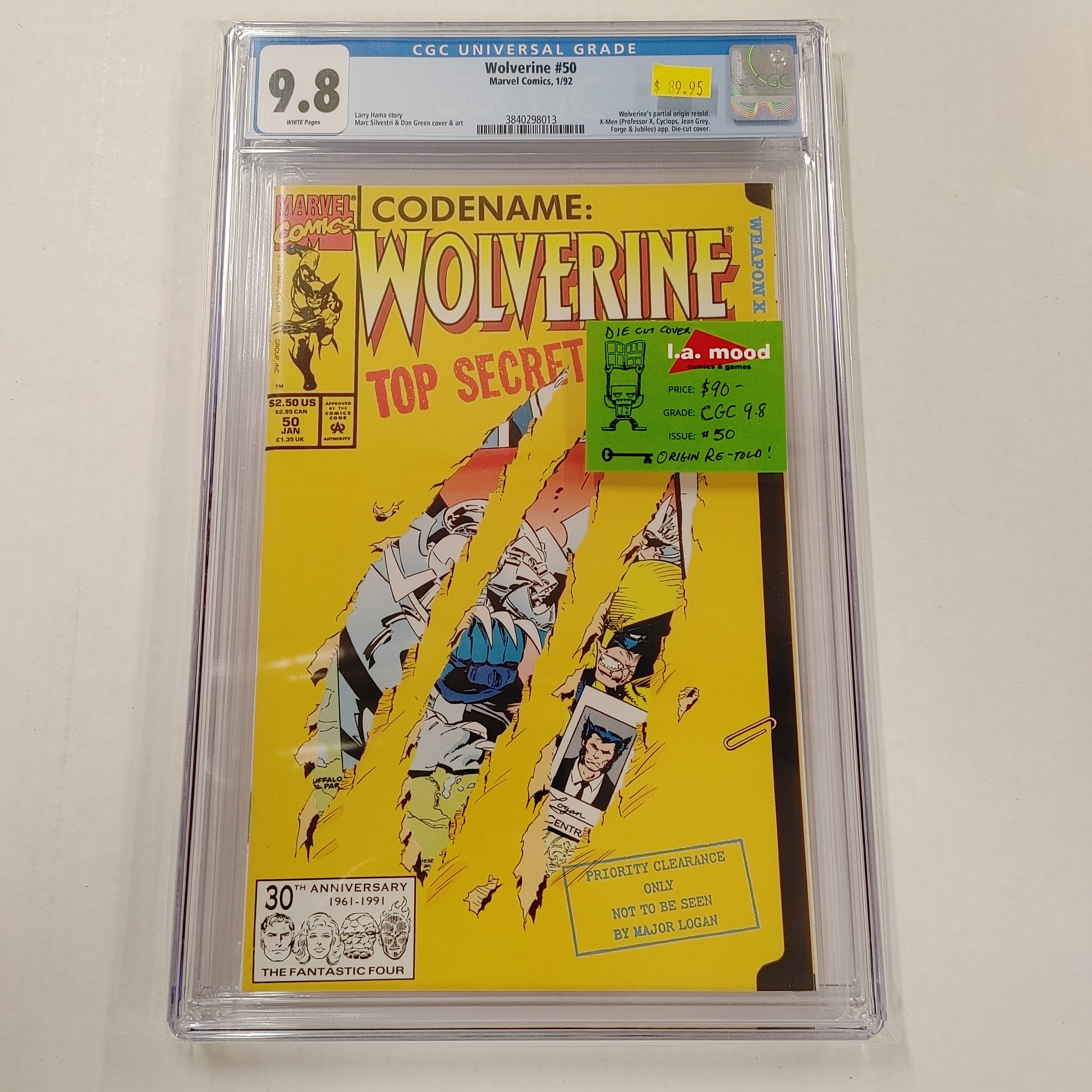 Wolverine #50 CGC 9.8 | L.A. Mood Comics and Games