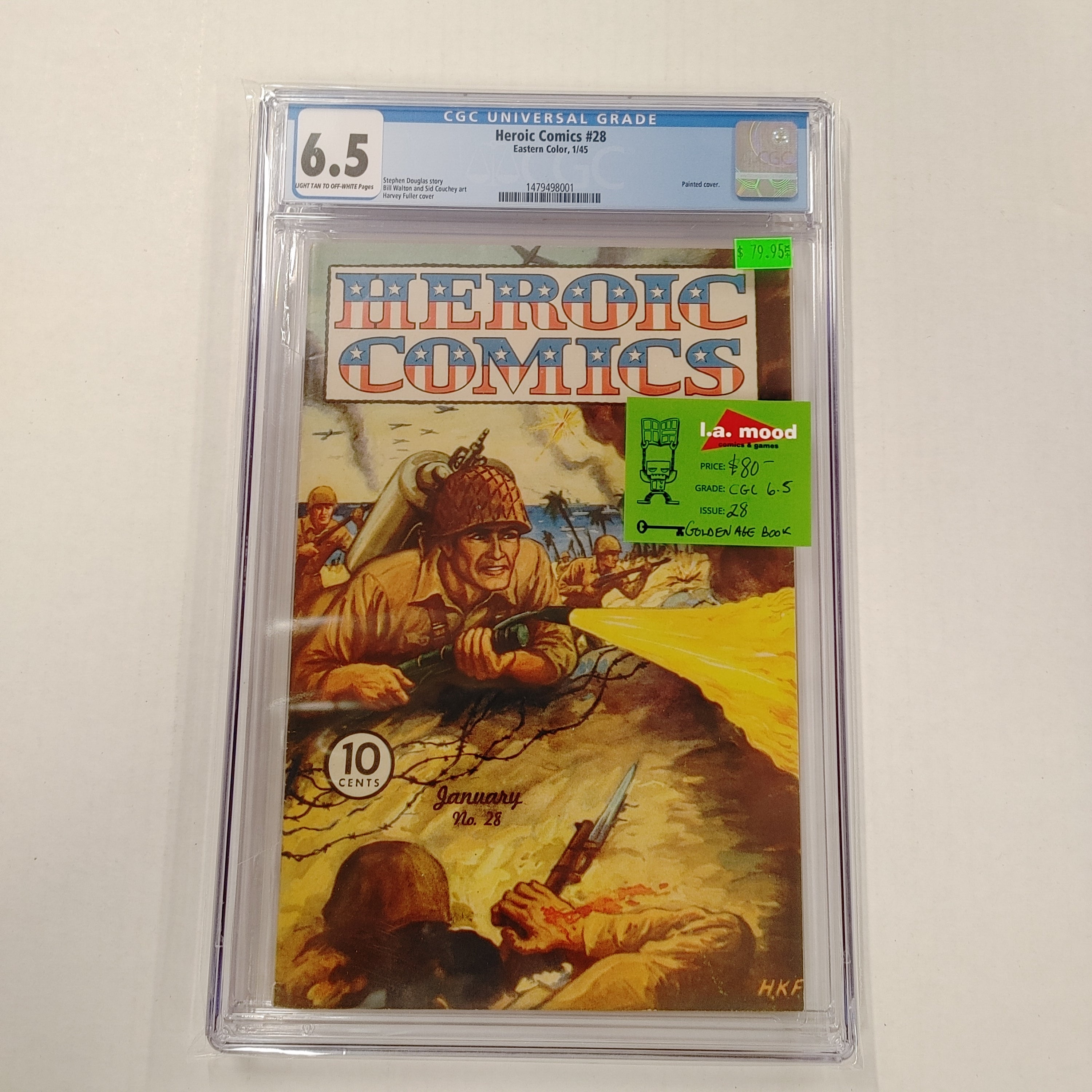 Heroic Comics #28 CGC 6.5 | L.A. Mood Comics and Games