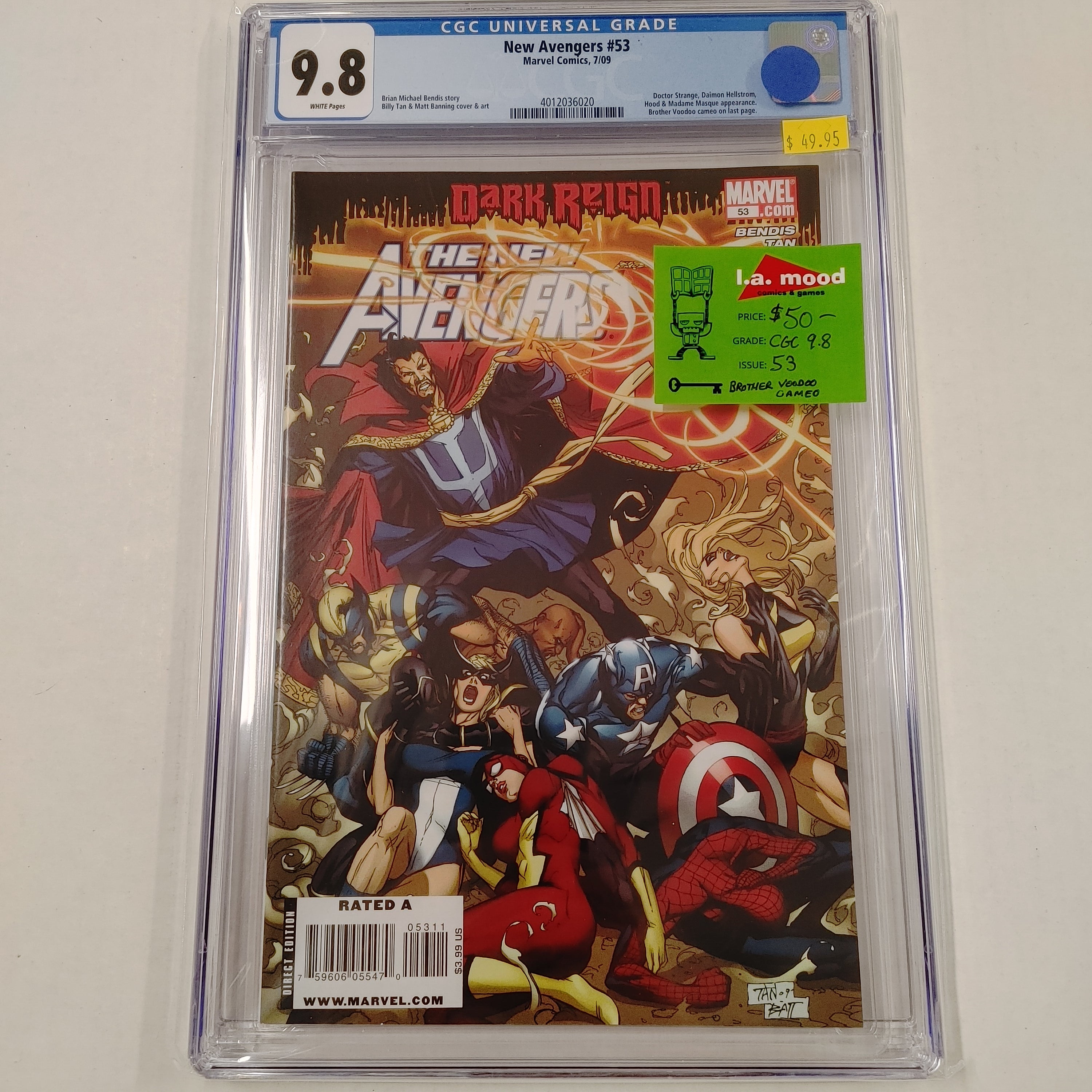 New Avengers #53 CGC 9.8 | L.A. Mood Comics and Games