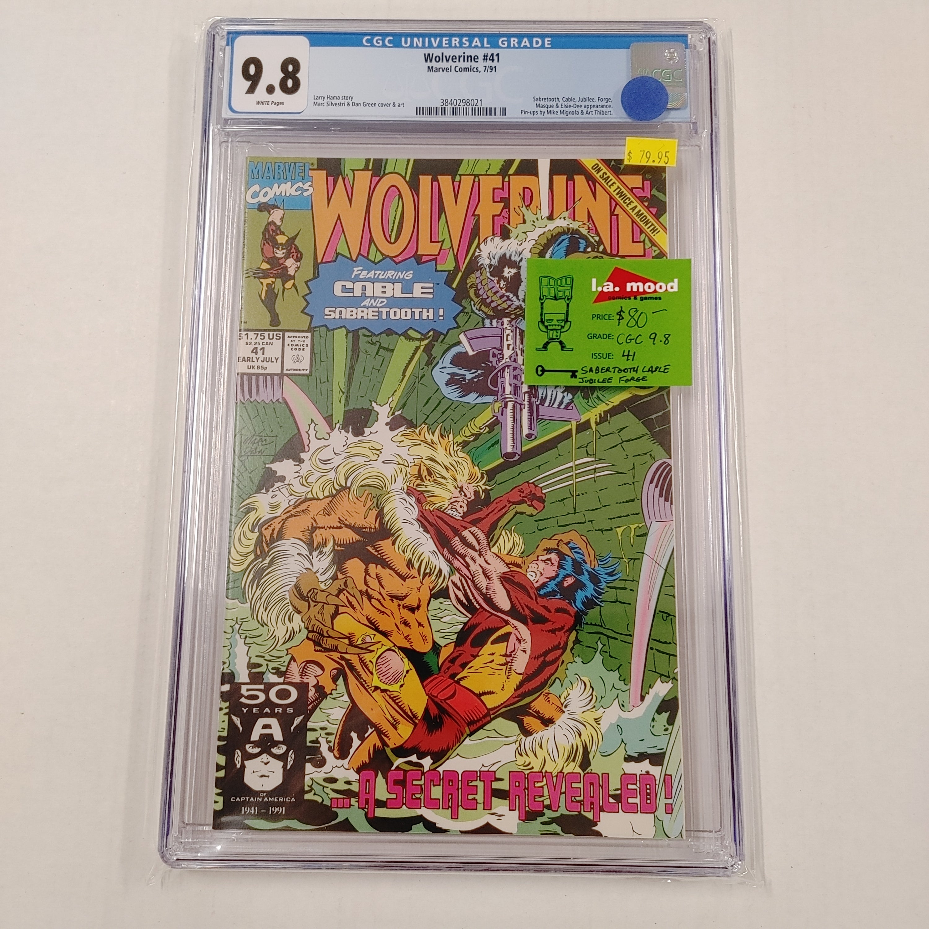 Wolverine #41 CGC 9.8 | L.A. Mood Comics and Games