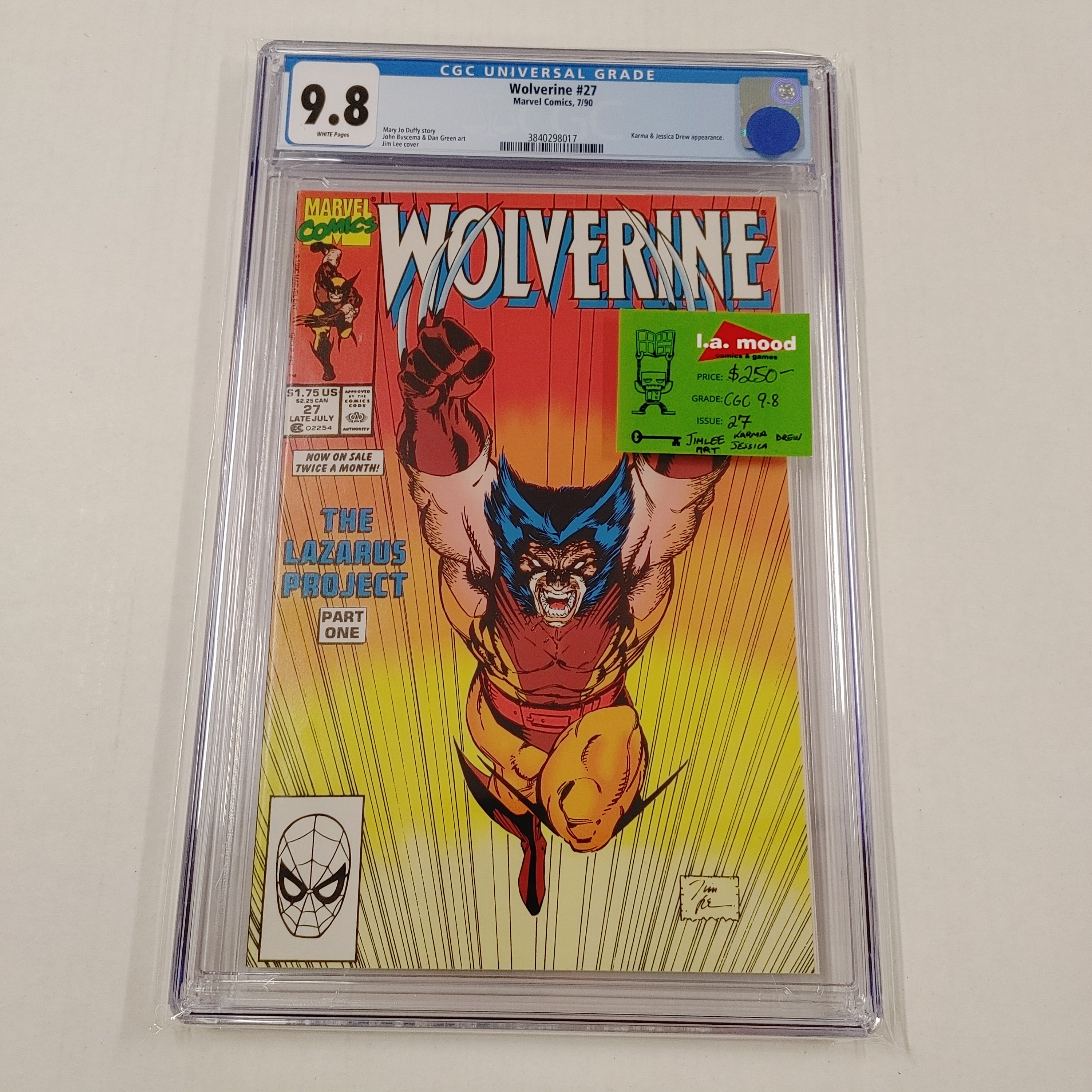 Wolverine #27 CGC 9.8 | L.A. Mood Comics and Games