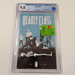 Deadly Class #1 CGC 9.8 | L.A. Mood Comics and Games