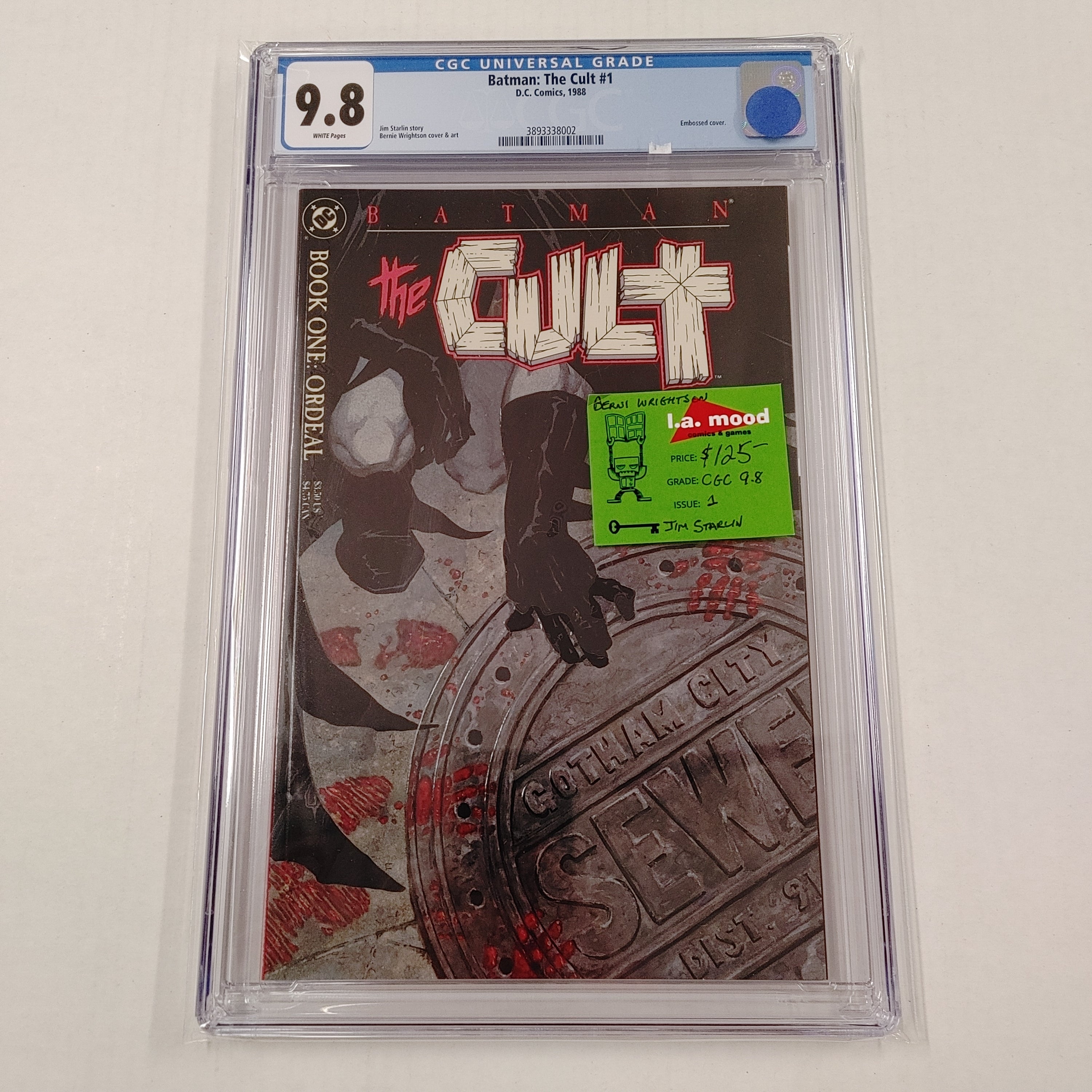 Batman: The Cult #1 CGC 9.8 | L.A. Mood Comics and Games