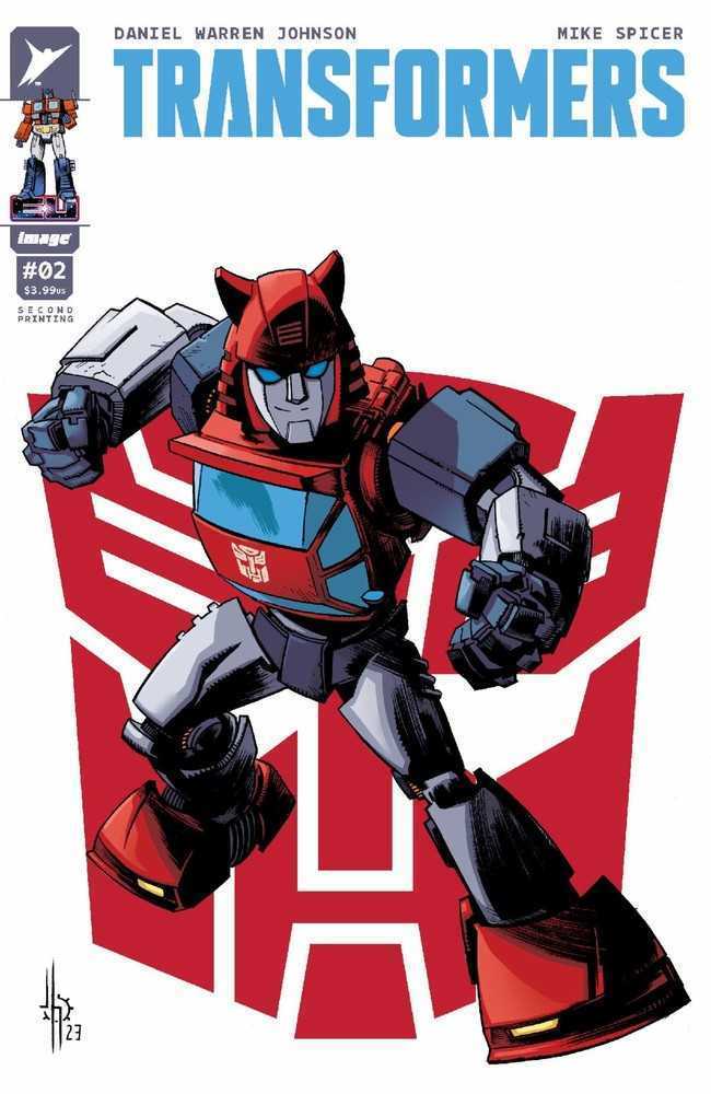 Transformers #2 2nd Print Cover C Jason Howard Variant | L.A. Mood Comics and Games