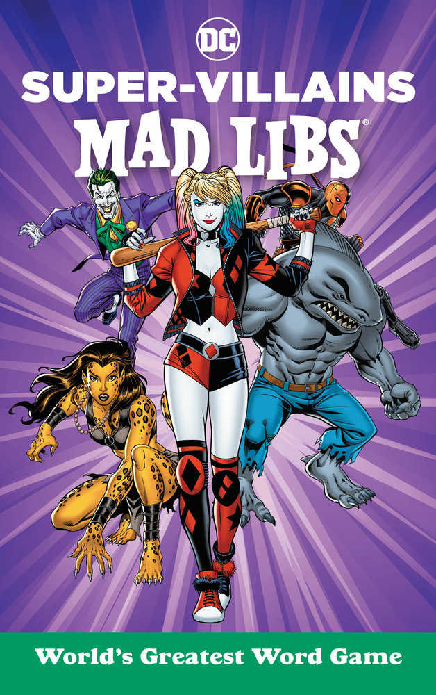 DC Super-Villains Mad Libs | L.A. Mood Comics and Games