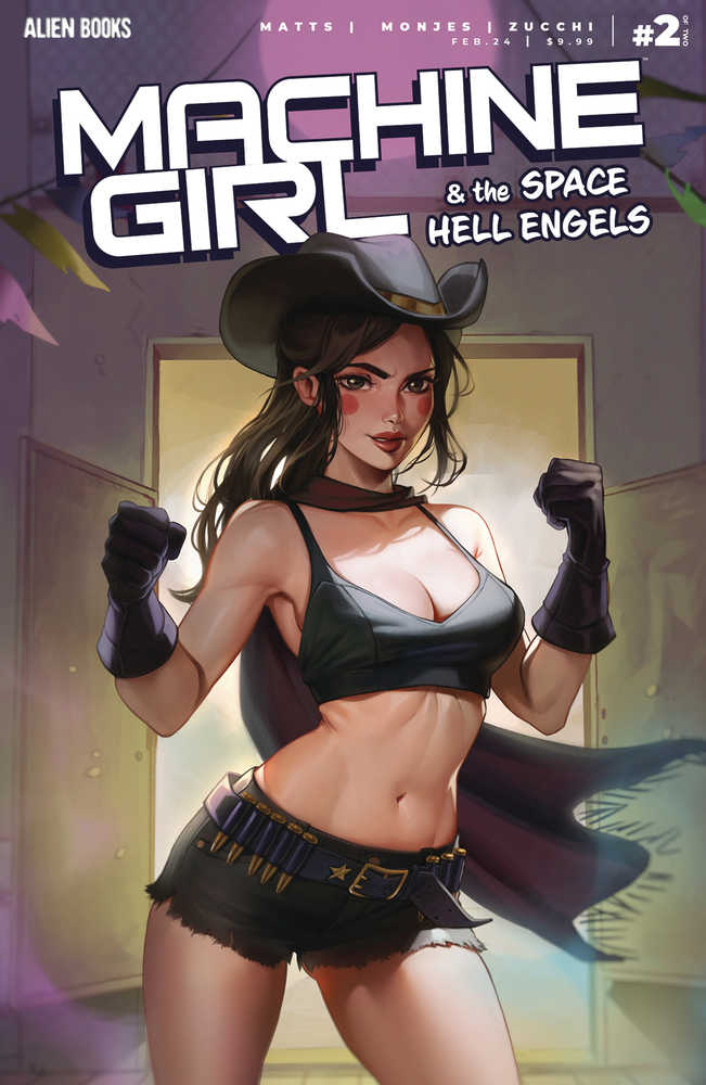 Machine Girl & Space Hell Engels #2 Cover B Solo | L.A. Mood Comics and Games