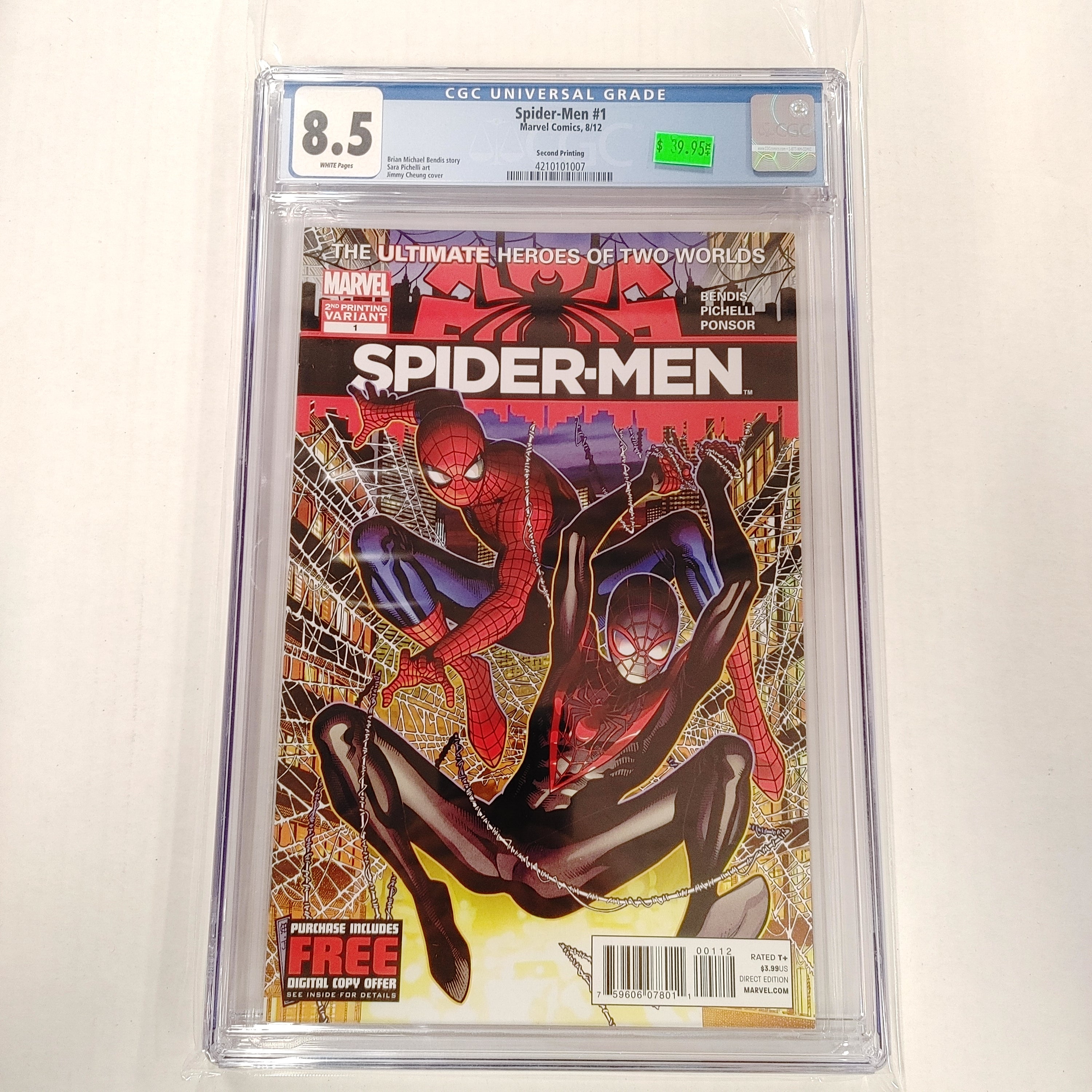 Spider-men #1 CGC 8.5 | L.A. Mood Comics and Games
