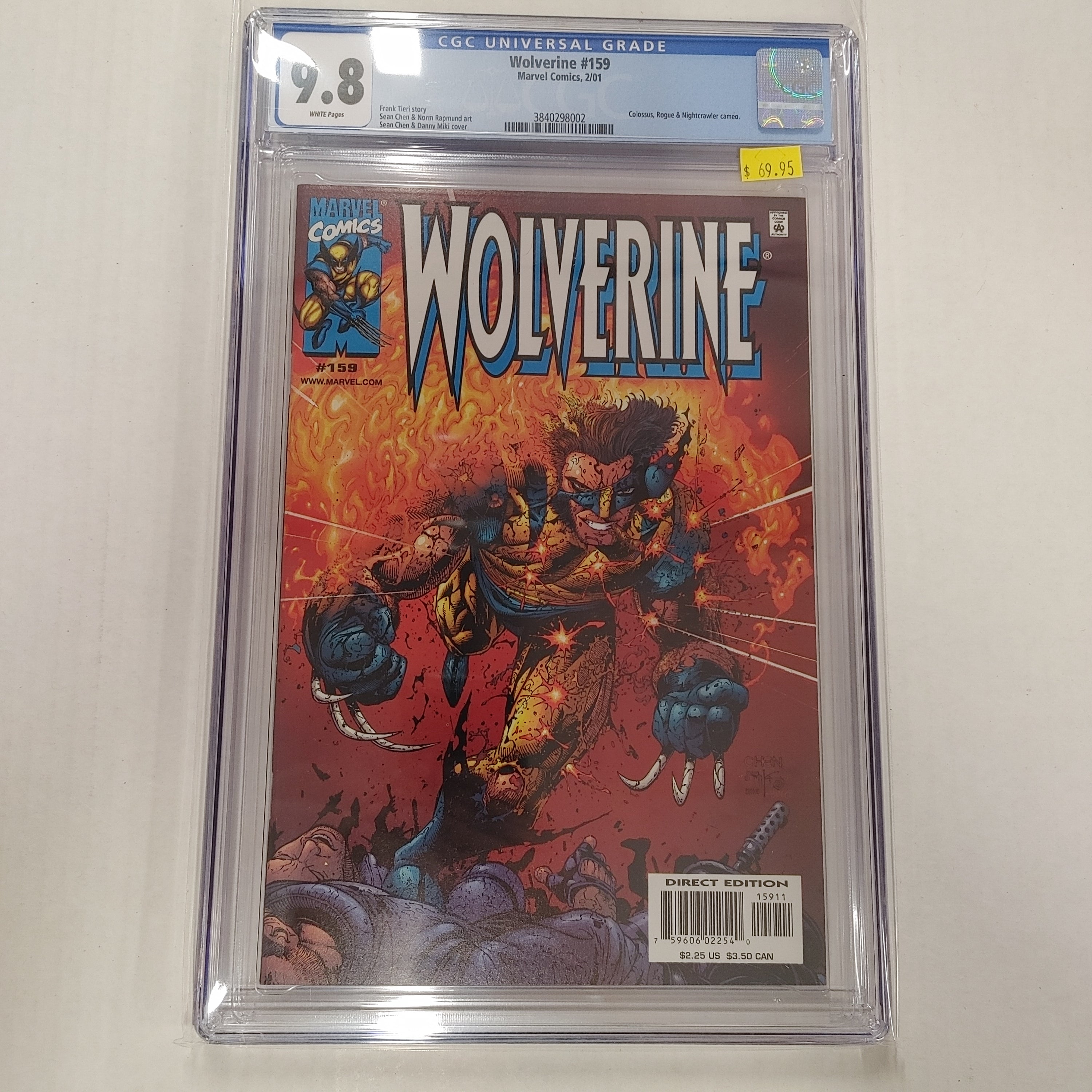 Wolverine #159 CGC 9.8 | L.A. Mood Comics and Games