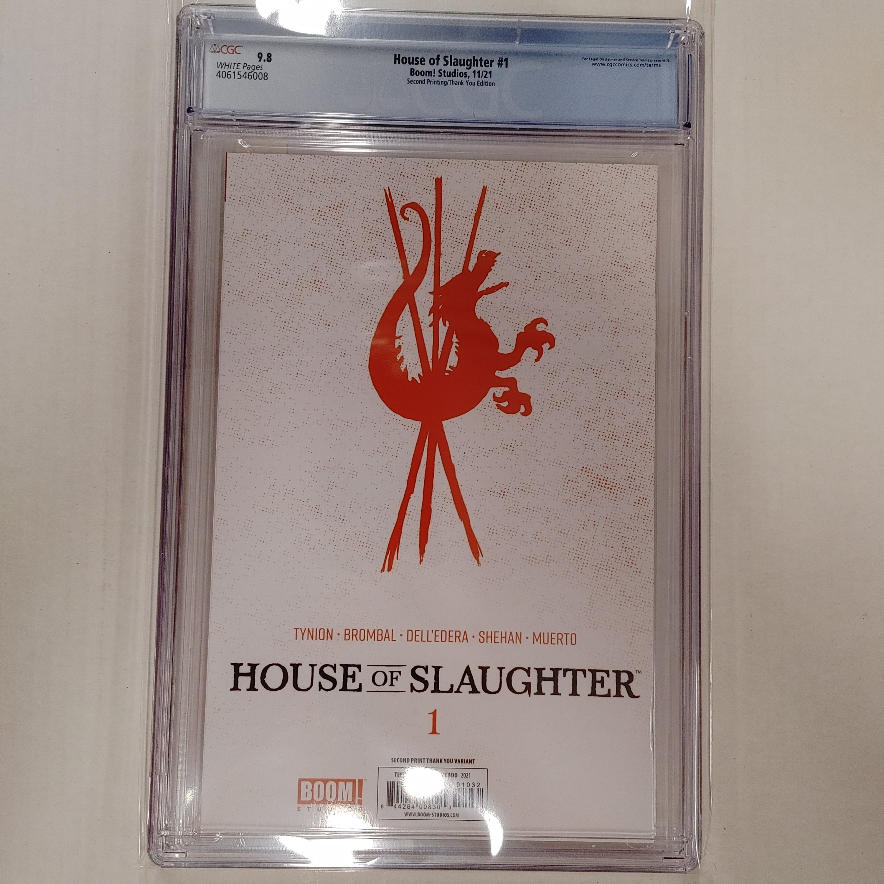 House of Slaughter #1 CGC 9.8 | L.A. Mood Comics and Games