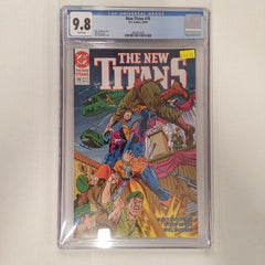 The New Titans #70 CGC 9.8 | L.A. Mood Comics and Games