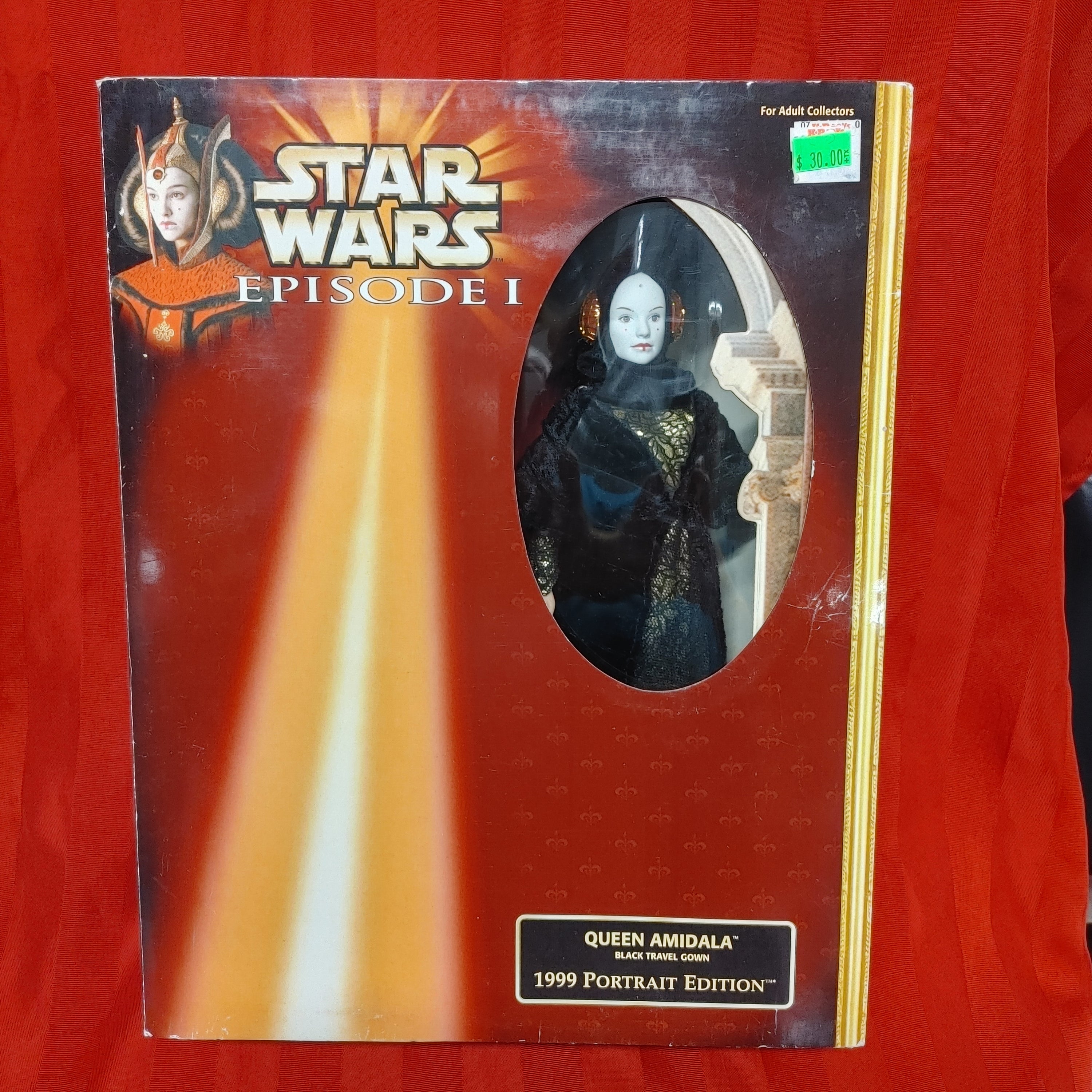 Star Wars Episode 1 - Queen Amidala Black Travel Gown | L.A. Mood Comics and Games