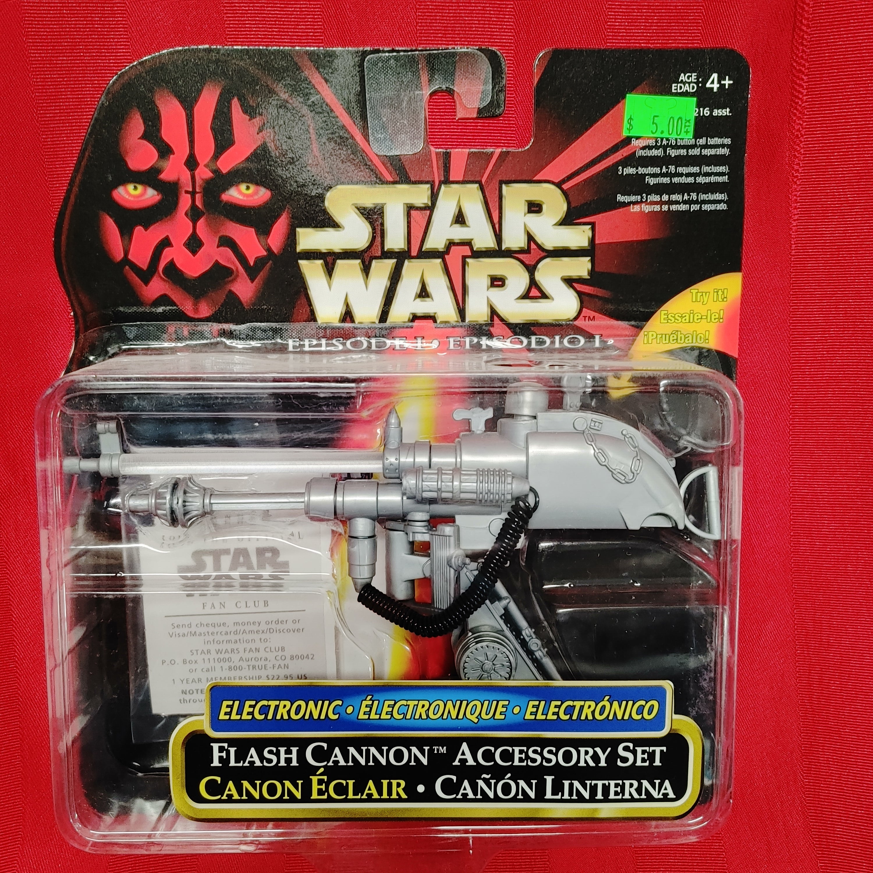 Star Wars Episode 1 - Accessory - Flash Cannon | L.A. Mood Comics and Games