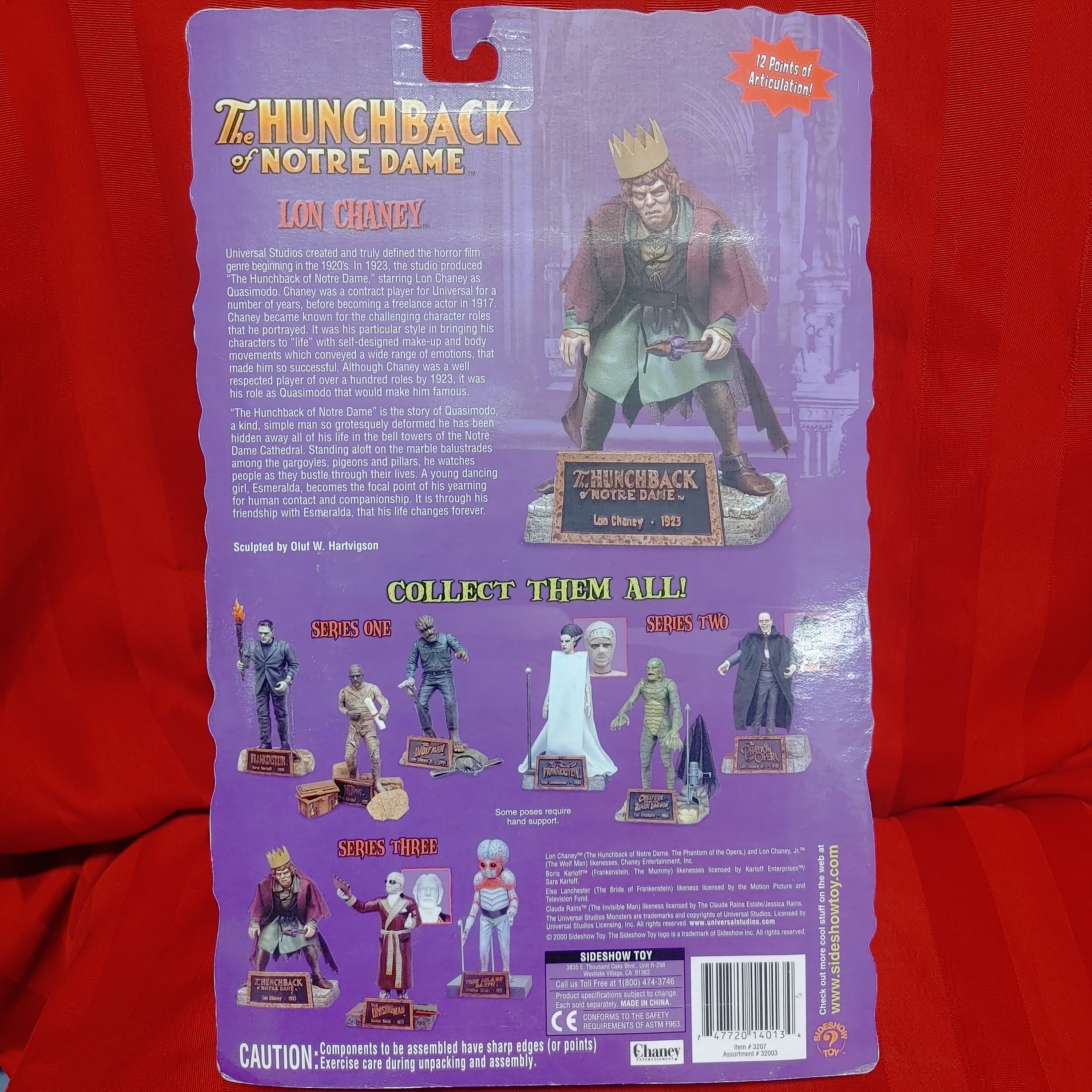 Universal Studio Monsters - Hunchback of Notre Dame | L.A. Mood Comics and Games