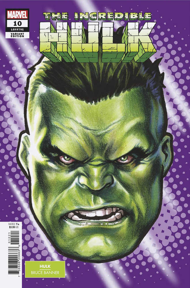 Incredible Hulk #10 Mark Brooks Headshot Variant | L.A. Mood Comics and Games