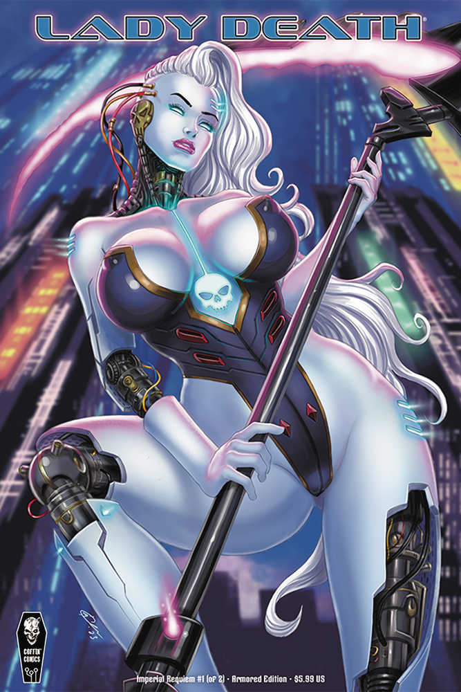 Lady Death Imperial Requiem #1 (Of 2) Cover B Harrigan Armored | L.A. Mood Comics and Games