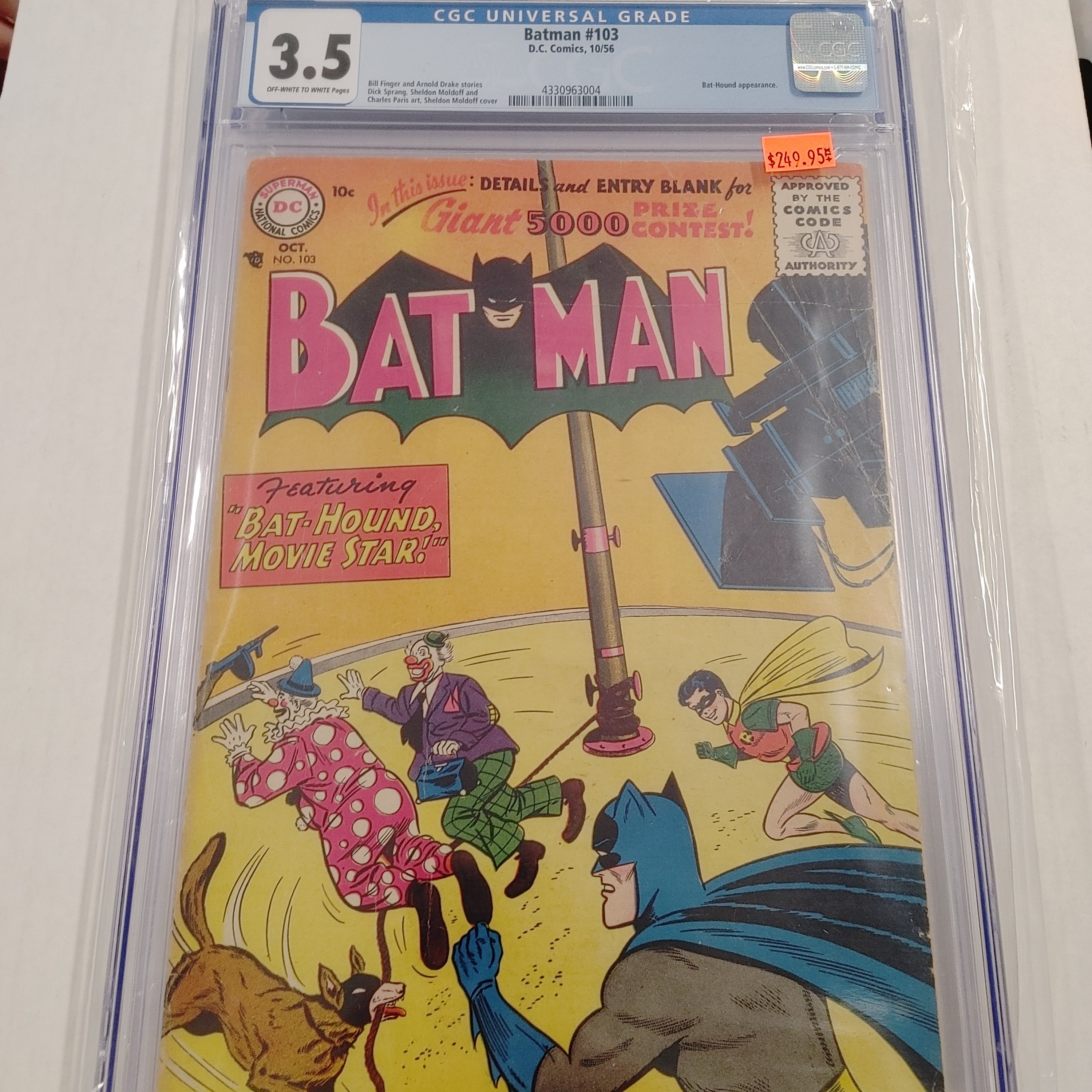 Batman #103 CGC 3.5 | L.A. Mood Comics and Games