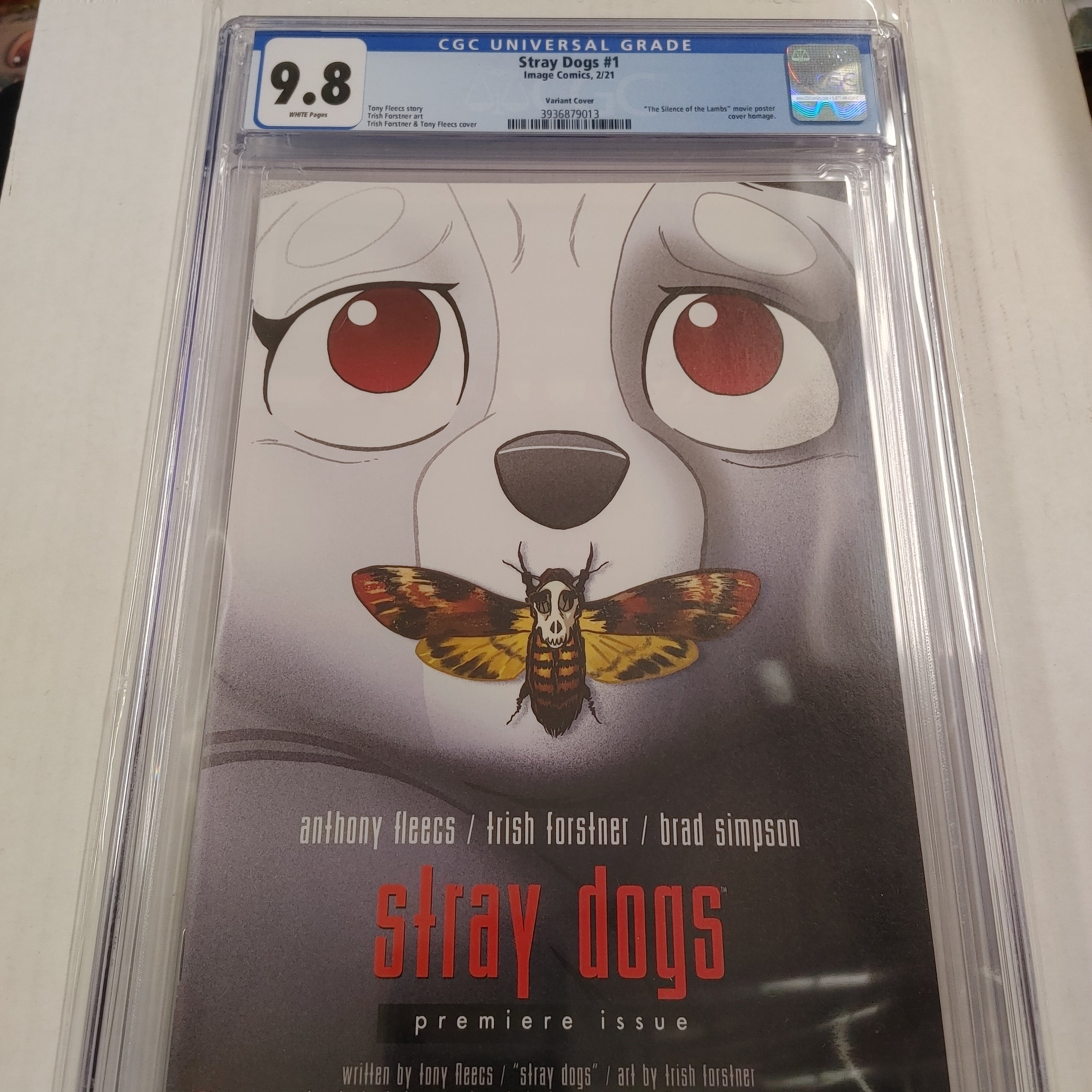 Stray Dogs #1 (Silence of the Lambs Cover) CGC 9.8 | L.A. Mood Comics and Games