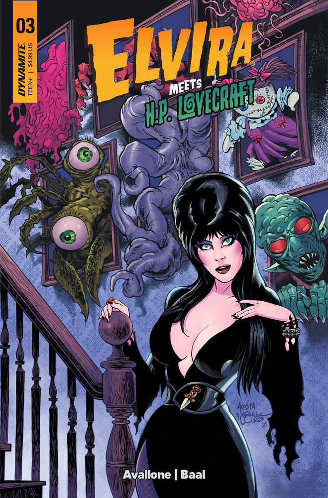 Elvira Meets Hp Lovecraft #3 Cover A Acosta | L.A. Mood Comics and Games