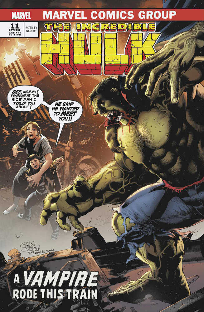 Incredible Hulk #11 Carlos Magno Vampire Variant | L.A. Mood Comics and Games