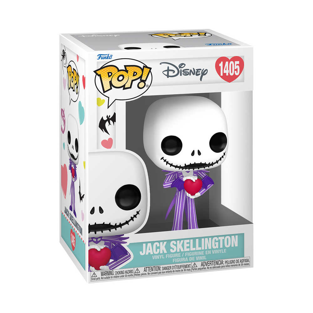 Pop Disney Nightmare Before Xmas Valentines Jack Vinyl Figure | L.A. Mood Comics and Games