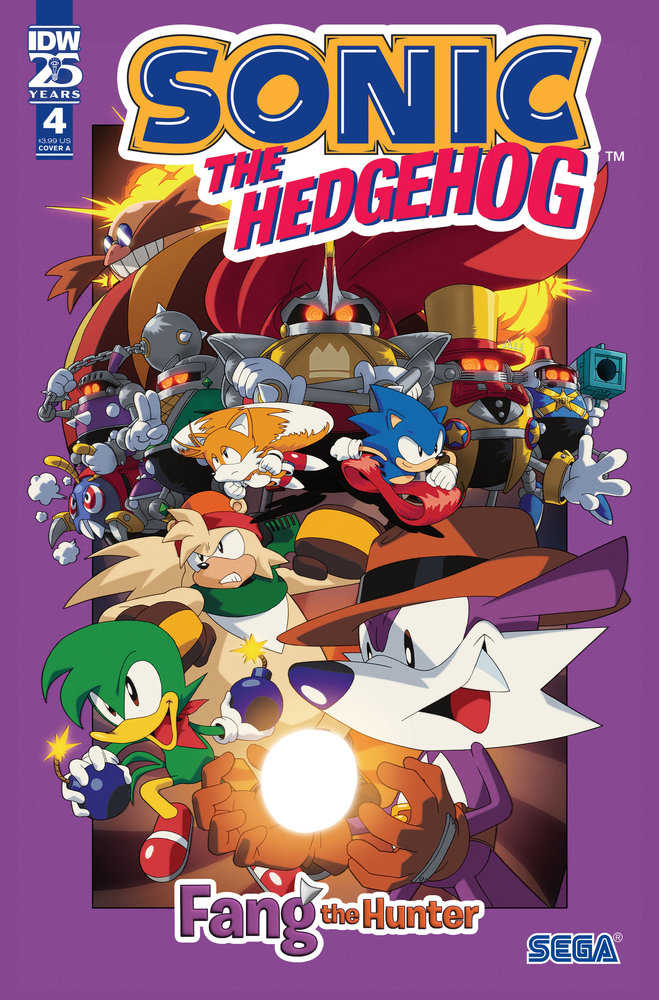 Sonic The Hedgehog: Fang The Hunter #4 Cover A (Hammerstrom) | L.A. Mood Comics and Games