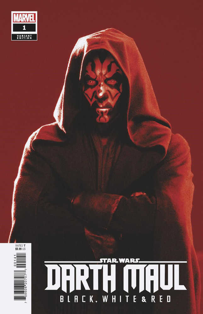 Star Wars: Darth Maul - Black, White & Red #1 Movie Variant | L.A. Mood Comics and Games