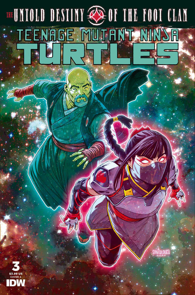 Teenage Mutant Ninja Turtles: The Untold Destiny Of The Foot Clan #3 Cover A (Santolouco) | L.A. Mood Comics and Games