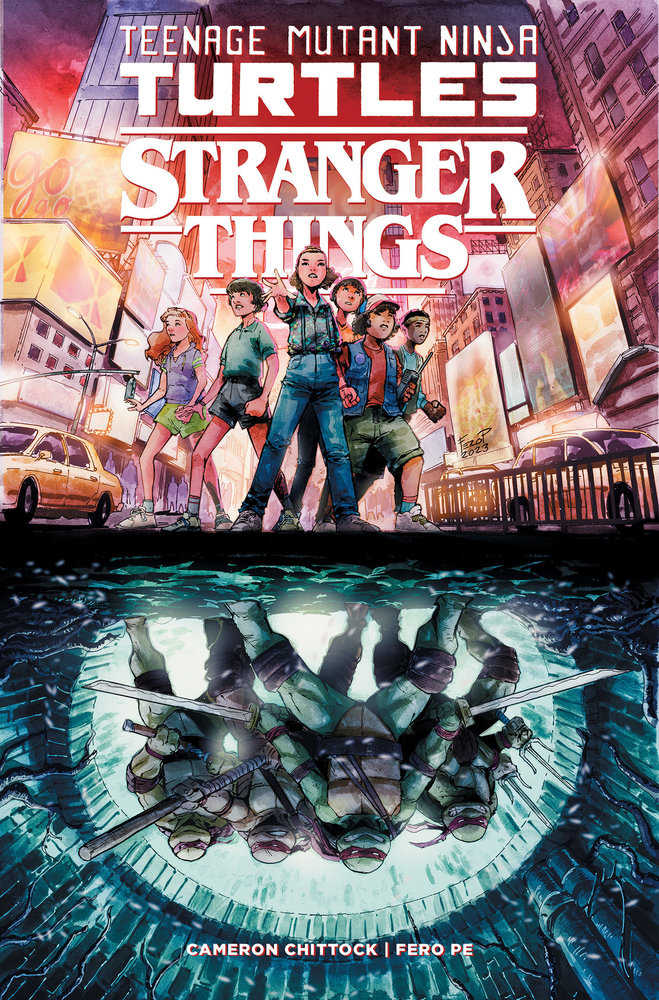 Teenage Mutant Ninja Turtles X Stranger Things | L.A. Mood Comics and Games