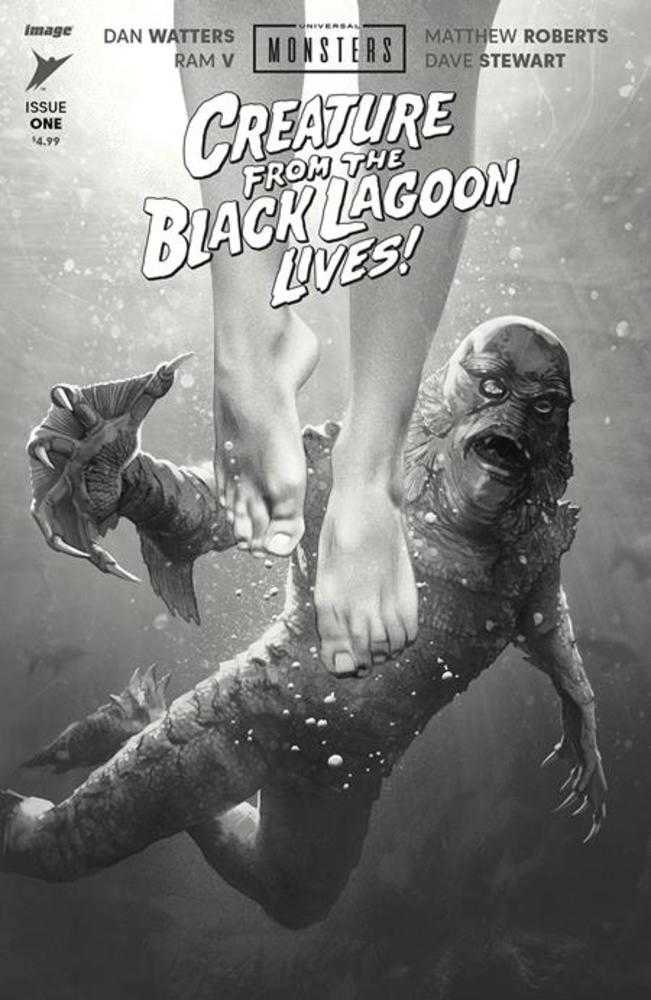 Universal Monsters The Creature From The Black Lagoon Lives #1 (Of 4) Cover D 1 in 25 Joshua Middleton Variant | L.A. Mood Comics and Games