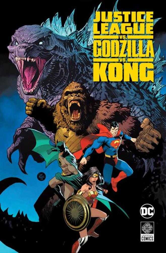 Justice League vs Godzilla vs Kong Hardcover | L.A. Mood Comics and Games